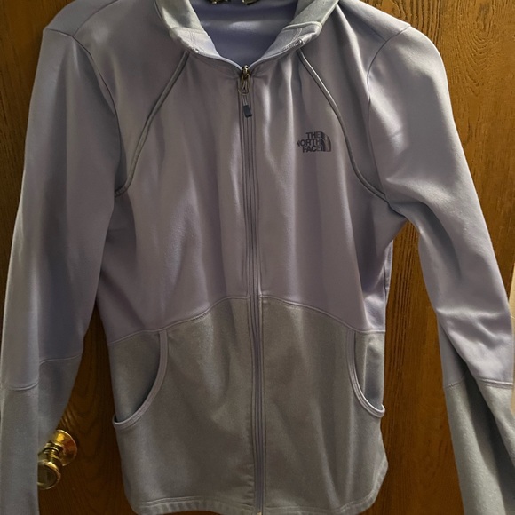 The North Face light purple Fleece lined jacket - Picture 2 of 5